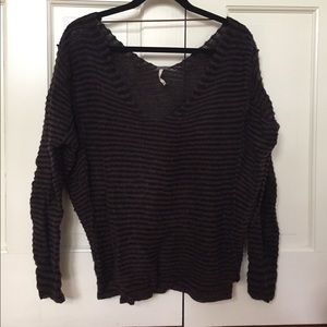 Free People Striped Sweater